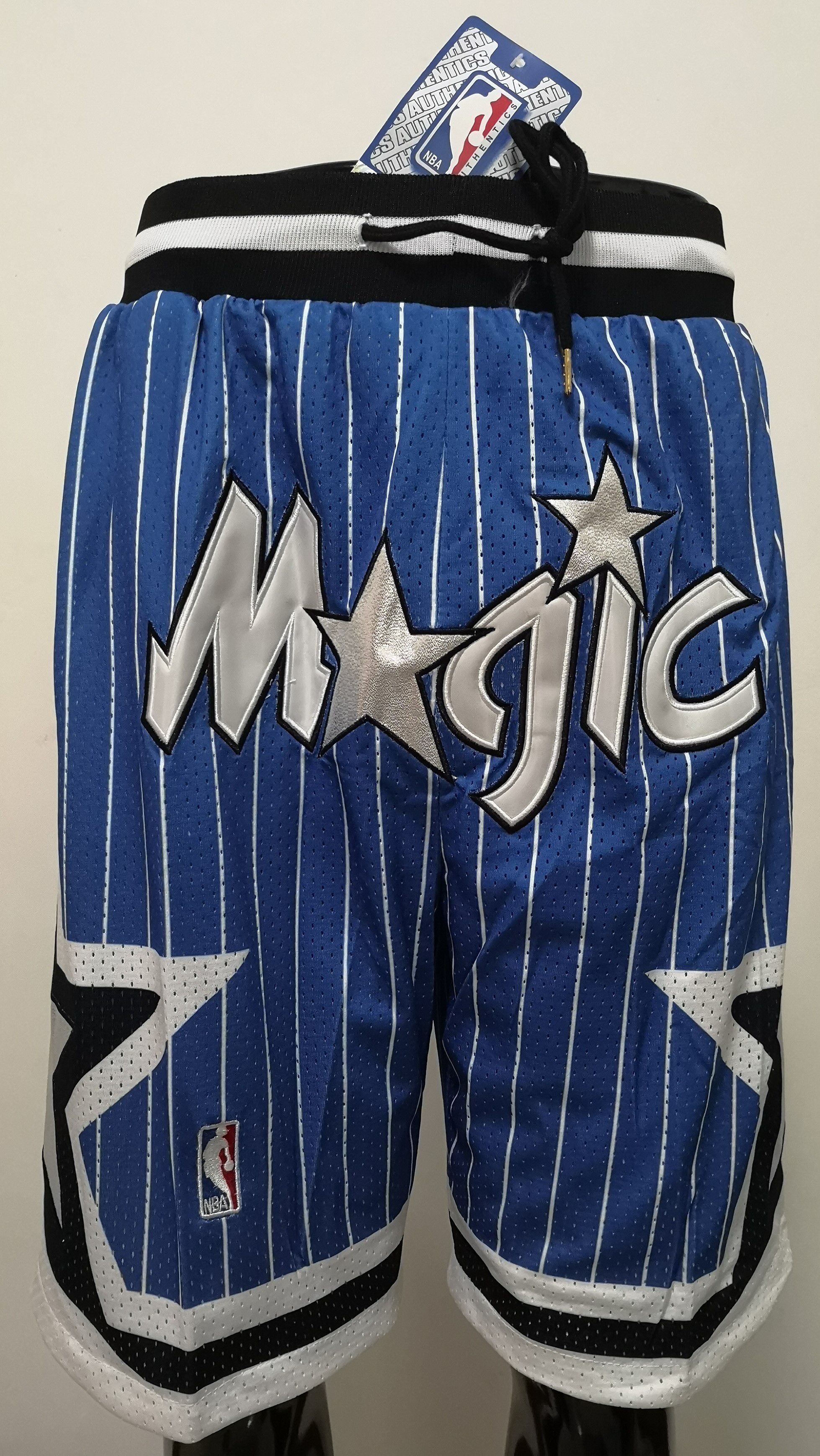 Men 2019 NBA Nike Orlando Magic blue shorts->golden state warriors->NBA Jersey